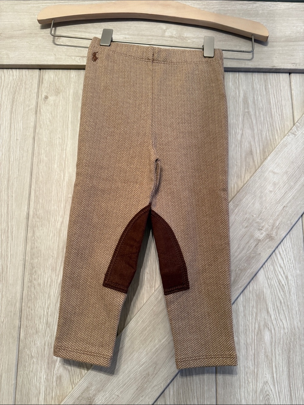 Ralph Lauren Kids Herringbone Riding Leggings